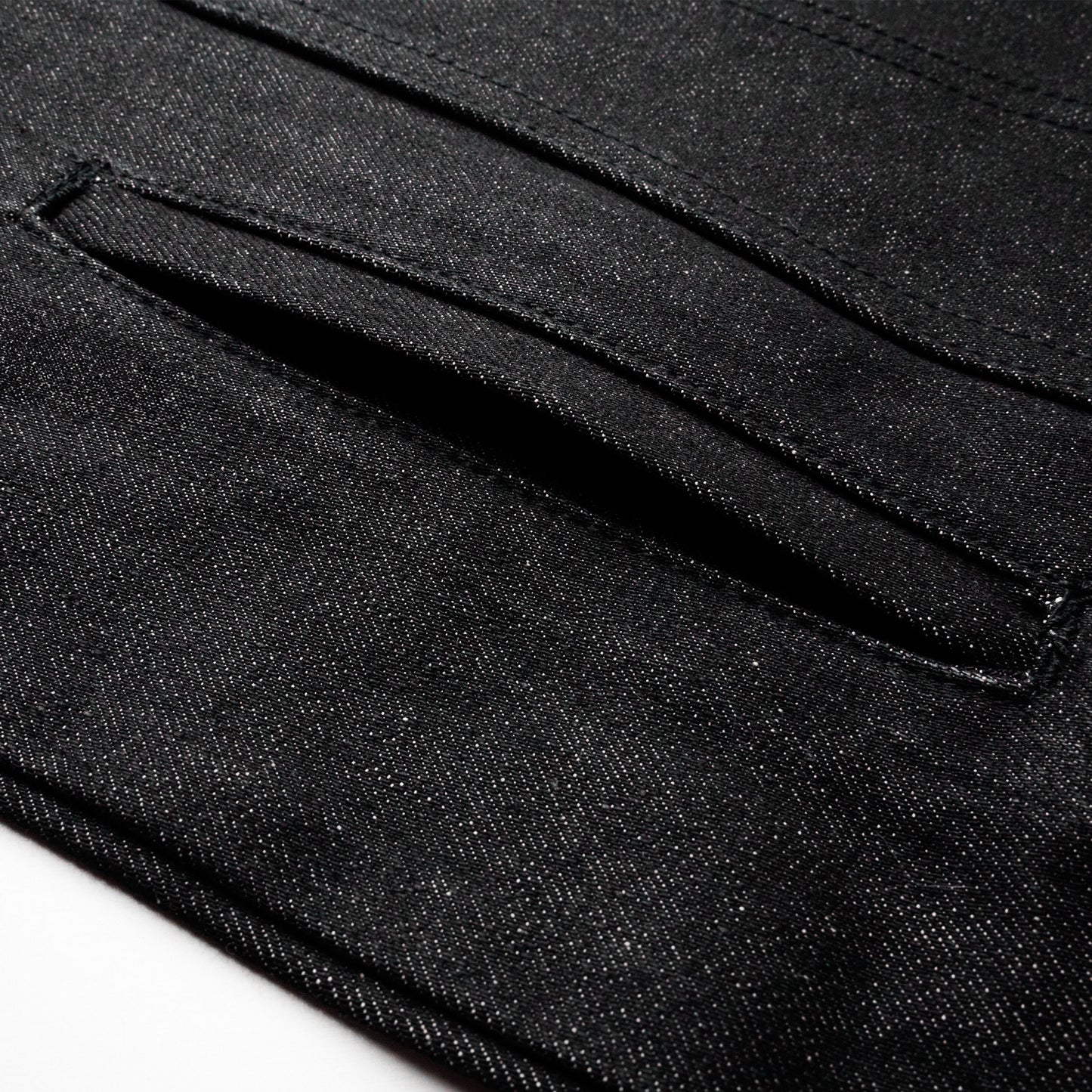 Men 2-Piece Hardcore Unwashed Denim Standard Fitted Jean Suit Jacket & Pants