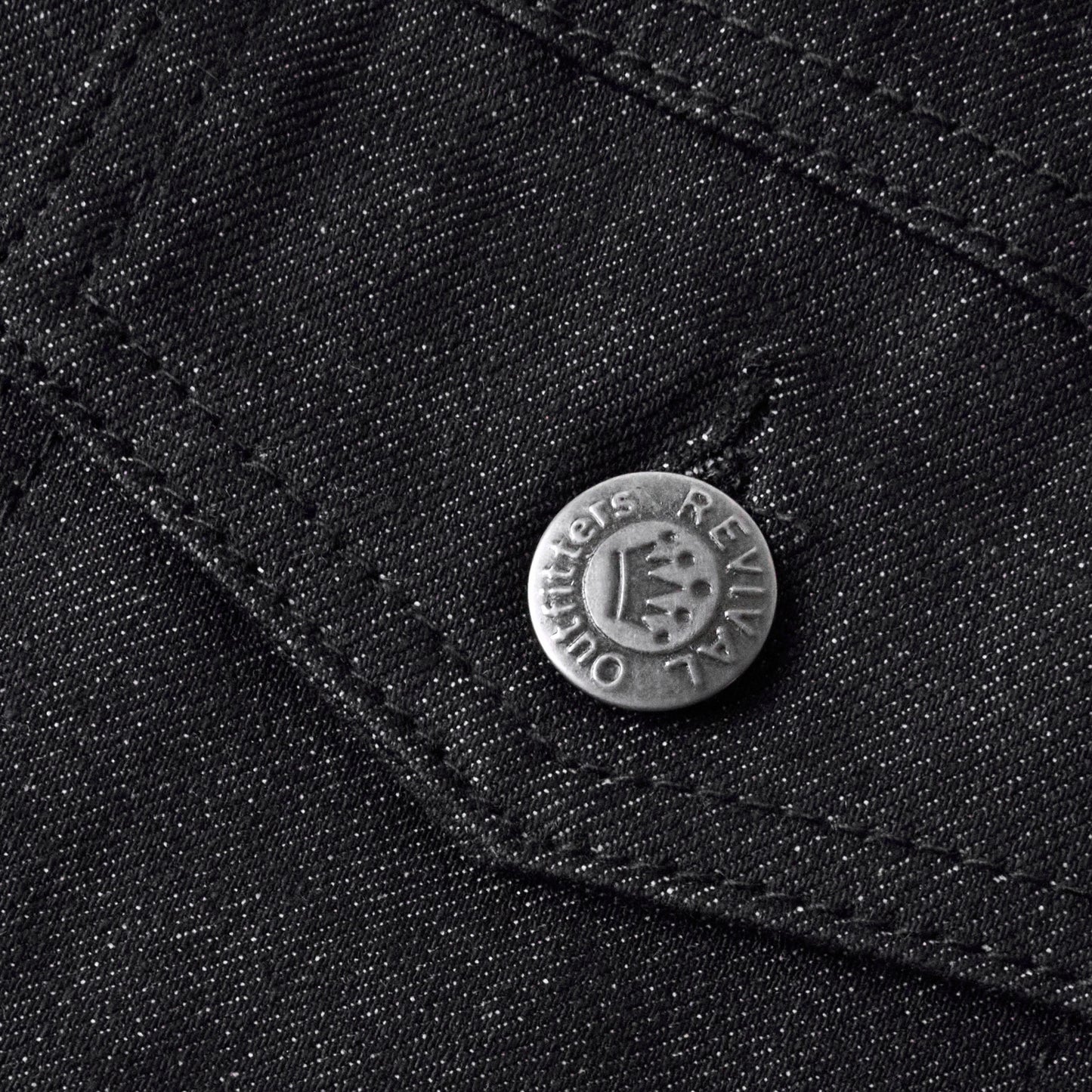 Men 2-Piece Hardcore Unwashed Denim Standard Fitted Jean Suit Jacket & Pants