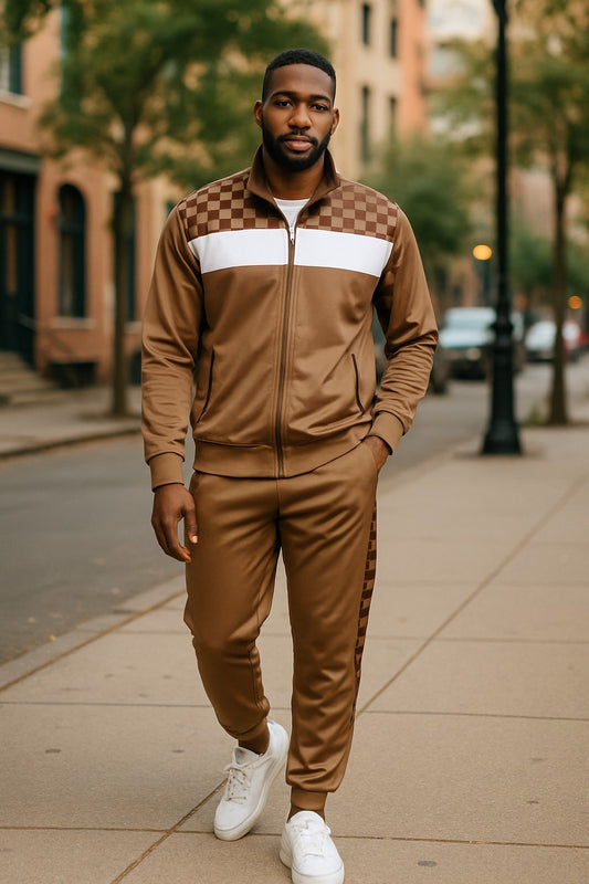 MEN CUBUCIAL JOGGER ACTIVEWEAR TRACKSUITS W/DRAWSTRINGS SMALL UPTO 6XL