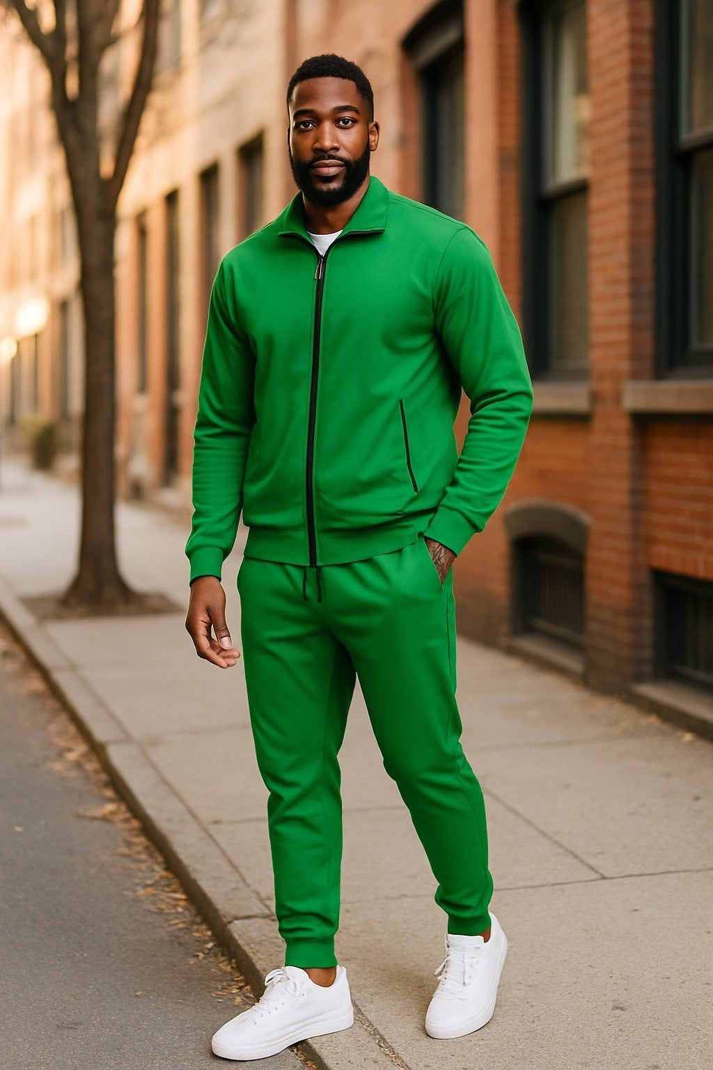 MEN'S CLASSIC SOLID JOGGER TRACKSUIT JOGGING SPORTSWEAR ACTIVE WEAR S - 5XL
